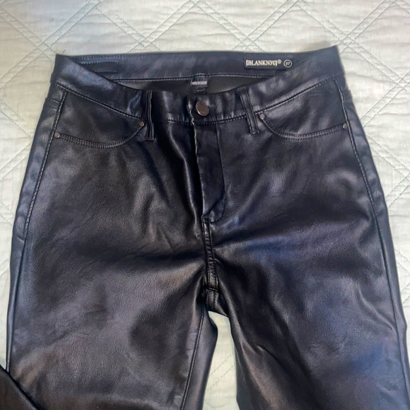 BLANKNYC FAUX LEATHER PANTS (size 27) - Picture 3 of 6